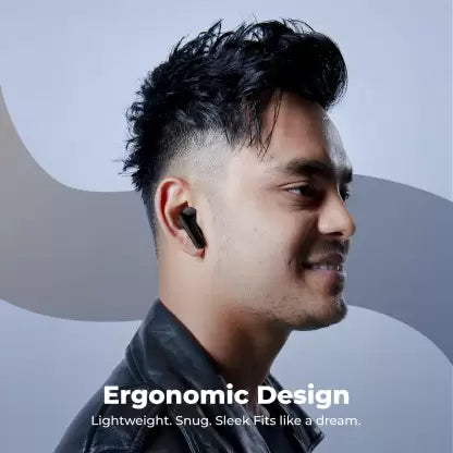 DEFY Gravity Zen with 4 Mics ENC, Low Latency and Brisk Charging Bluetooth Headset (Bold Black, In the Ear) DEFY Gravity Zen with 4 Mics ENC, Low Latency and Brisk Charging Bluetooth Headset (Bold Black, In the Ear)